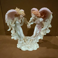 Roman Seraphim Classics Friends From the Heart 2002 LE Resin Figurine Signed picture