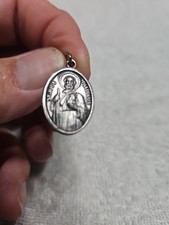 Vintage St Jude Religious Medal 71 picture