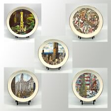 Franklin McMahon Limited Edition Chicago Collector Plates picture