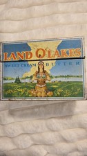 Vintage Land O’Lakes Recipe Box With Recipes  picture