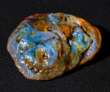 Exquisite Natural Dominican Clear Green Blue Amber Rough Specimen 51mm 18g picture