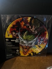 DC Dark Nights Metal Soundtrack Vinyl LP Rare Variant Picture Disc + 9.8 Comic picture