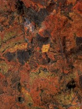 Hand Picked Red Brecciated Jasper Rough Display Stone 8in Natural picture