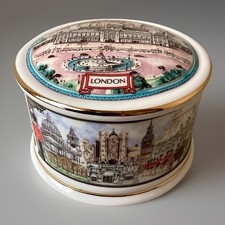 NIB Horseguards Trinket Box By James Sadler London Heritage Collection Round picture
