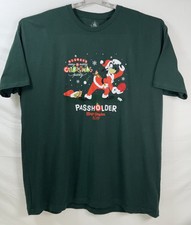 NWT Men’s Disney Mickey’s Very Merry Christmas Party Passholder 2019 T-Shirt 3XL picture