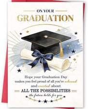 FANCYLUCKY Inspirational Graduation Gift for High School College Grad, Graduatio picture