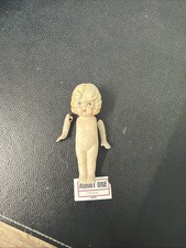 Vintage Japanese Bisque Jointed Doll Figurine Marked 