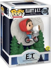 BOX DAMAGED Funko Pop Moment: E.T. The Extra-Terrestrial Elliot and E.T. Flying picture