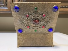 19th Century Antique Czechoslovakia Jewelry & Trinket Box picture
