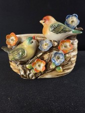 Vintage Occupied Japan Flower Holder (Birds/ Flowers) picture