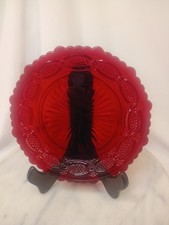 Avon 1876 Cape Cod Ruby Red Glass 7 1/4