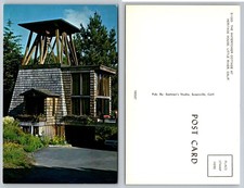 Watertower Cottage Heritage House Little River California Vintage Postcard picture