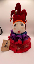 VTG 1983 The House of Tilly Collectibles Jester Soft Sculpture picture