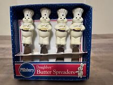 Vintage Pillsbury Doughboy Poppin Fresh Butter Spreaders ~ Lot of 4 ~ 1999 picture