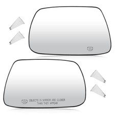 Driver left and Passenger Right Side Mirror Glass with Heated Fit for Jeep Grand picture