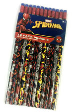 12 Pack #2 Marvel SpiderMan Real Wood Pencils For School Work Party Gifts picture