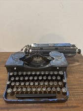 Vintage ~1931 ROYAL Portable Manual Typewriter Blue W/ Tabulator p268066- READ picture