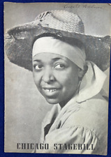 1939 Ethel Waters Mamba's Daughters Gullah African American 1st TV Program Book picture