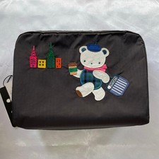 LeSportsac x Familiar Bear Cosmetic Pouch Large New with Minor Scratch picture