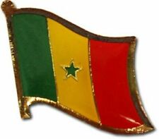 Senegal Country Flag Bike Motorcycle Hat Cap lapel Pin picture