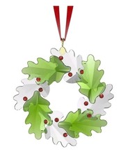 SWAROVSKI 2026 EXCLUSIVE HOLYDAY WREATH ORNAMENT BERRIES 5764752 NEW IN BOX  picture