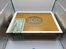 Vintage Bering Imperials Humidor Pack Wooden Cigar Box Corral Wodisca Tampa FL. picture