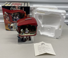 1991 Enesco CocaCola The Soda Shoppe Hop Deluxe Lighted Action Musical *NO CORD* picture