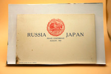 Vintage Peace Conference August 1905 Portsmouth Seal Russia Japan Postcard picture