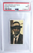 1963 Mister Softee's Top 20 Frank Sinatra #6 PSA 9 picture