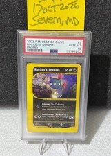 PSA 10 2003 Pokemon Best of Game Rocket's Sneasel Promo #5 picture