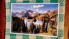 AWESOME POST CARD OLYMPIC NATIONAL PARK-HART LAKE WASHINGTON picture