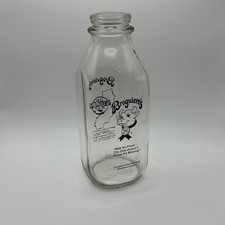 Broguiere's Dairy - Glass Milk Bottle picture