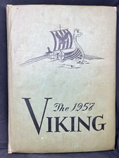 1957 Viking Hopewell Memorial HS Aliquippa PA Yearbook Signed Tony Dorsett Area picture
