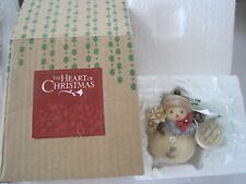 The Heart Of Christmas Enesco Dashing Through The Snow Ornament W/ Box EUC picture
