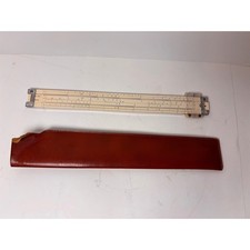 Pickett Model N901-T Simplex Trig Slide Rule with Case Vintage Engineering Tool picture