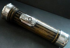 Vintage Eveready Brass Flashlight- Case No. 2671- Made in USA picture