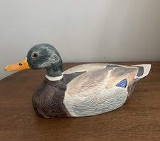 Vintage Weiss Hand Painted Mallard Duck Made In Brazil picture