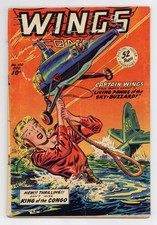 Wings Comics #100 GD- 1.8 1948 picture