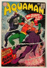 Aquaman 35 DC Comics 1967 3.0 Good/Very Good 1st Appearance Black Manta picture