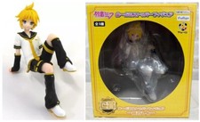 FuRyu kuji Hatsune Miku Kagamine Len Noodle Stopper Figure Prize C from Japan picture