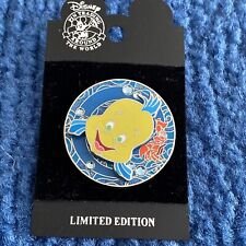 DISNEY SEARCH FOR IMAGINATION PIN EVENT DREAM FLOUNDER SEBASTIAN LE 3500 SPINNER picture