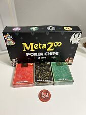 Metazoo WPT USPCC Poker Chips Faded Spade + Playing Card Decks RAINBOW GILDED picture