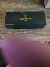 Scrivener Of London Ballpoint Pen Made In Germany Black And Gold Lacquer picture