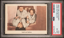 1959 The Three Stooges Fleer #24 Look Out Below PSA 6 Estate Sale ORIGINAL OWNER picture