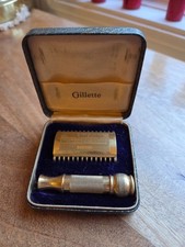 Vintage 1920's Gillette Milady Decollette Parisienne Safety Razor w/Advertising picture