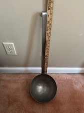 VTG Vollrath USN 1/2gallon Ladle 18” Hook Handle Camp Cabin Industrial picture