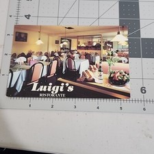 Vintage Postcard - Luigi's Restaurant Staatsburg New York NY Interior Dining picture