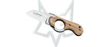 Fox Knives Elite Finger Ring Liner Lock 270 OL N690Co Stainless/Olive Wood picture