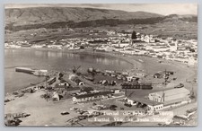 PT Azores Praia da Vitória RPPC 1930s Harbor Bay Town View picture