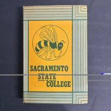 Vintage 1951 SSC Sacramento State College Hornets Music Book Hardcover picture